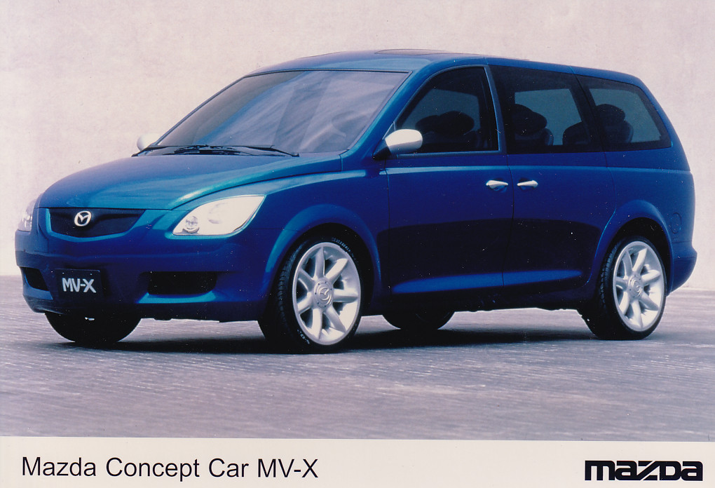 Mazda MV-X Concept Car, press photo, Dutch, 1997