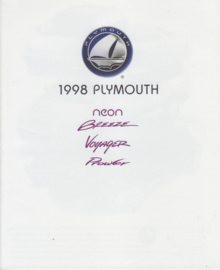 Program all models 1998, 24 pages, USA