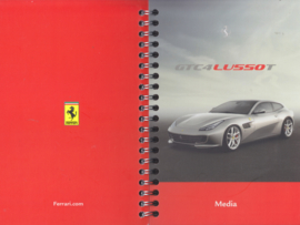 GTC4Lusso T Media booklet, spiral bound, English language, 2016