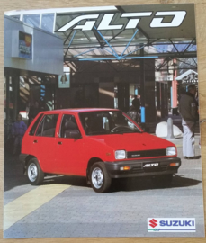 Alto GLS 5-door brochure, 6 large pages, 06/1993, Dutch language
