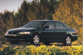 Honda Accord Sedan, US postcard, continental size, 2000, # ZO2017