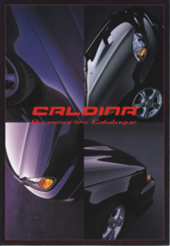 Caldina Stationcar accessory brochure, 6 pages, about 1998, Japanese language