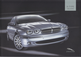 X-Type Saloon brochure, 56 pages, 2005/2006, Dutch language