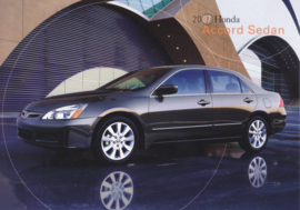 Accord Sedan, US postcard, continental size, 2007, # ZO2715