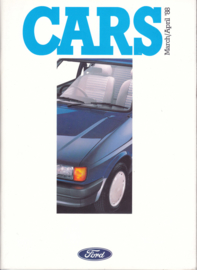 Cars UK all model brochure, 140 pages, 03/1988, English language