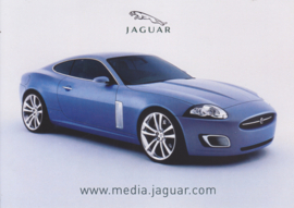 XK R Coupe,  DIN A-6 postcard, UK, c2000