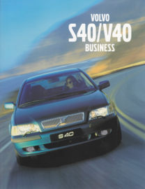 S40/V40 Business brochure, 8 pages, 2000, Swedish language