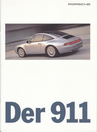 911 (993) brochure, 16 pages, 08/95, German