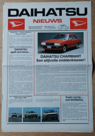 x Program newspaper brochure, 4 pages, 1983,  A3-size, Dutch language