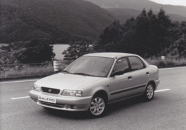 Suzuki Baleno 1.8 GTX Sedan, press photo, Europe, 9/1995