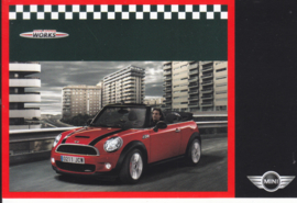 John Cooper Works Cabrio/Convertible postcard, DIN A6-size, about 2014, English language