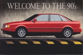 90 Sedan, DIN A6 postcard, USA issue, 1993