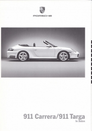 911 Carrera/Targa pricelist, 72 pages, 08/2003, WVK 212 011 04, German