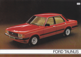 Taunus brochure, 18 pages, 01/1980, Dutch language