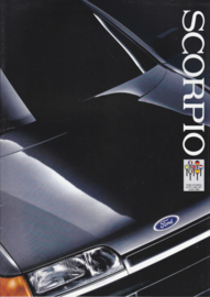 Scorpio brochure, 40 + 6 pages, size A4, 02/1987, Dutch language
