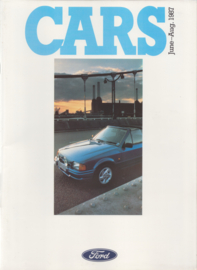 Cars UK all model brochure # 124, 140 pages, 6/1987, English language