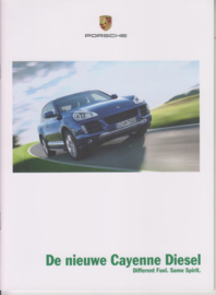 Cayenne Diesel brochure, 28 pages, 10/2008, Dutch language