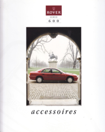 600 accessories brochure, 12 pages, about 1997, French language, Belgium