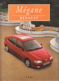 Mégane Hatchback brochure, 40 pages, 1997, Swedish language