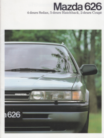 626 models brochure, 28 pages, 09/1988, Dutch language