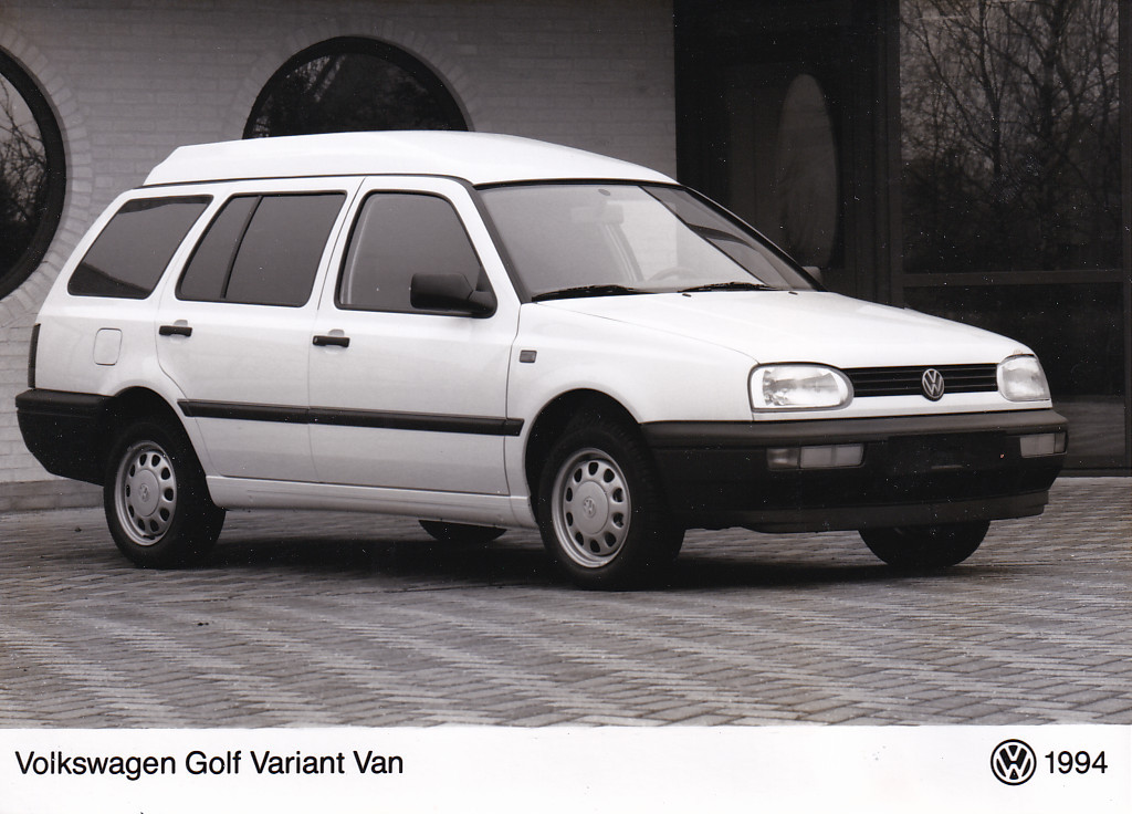 Volkswagen Golf Variant Van - factory photo - Dutch - 1994
