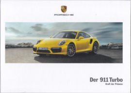 911 Turbo brochure, 130 pages, 03/2017, hard covers, German