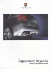 Cayenne Tequipment brochure, 36 pages, 05/2004, German language