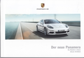 Panamera pricelist, 144 pages, 04/2013, German