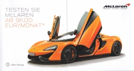 570S sportscar, 6 page brochure, German language, 08/2016