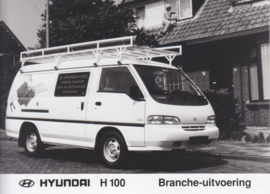 Hyundai  H 100 commercial van, press photo, Dutch, about 1998