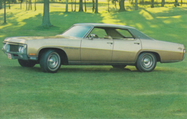 LeSabre 455 4-Door Hardtop, US postcard, standard size, 1970, # 4