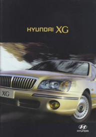 XG luxury Sedan brochure, 32 pages, 02/1999, Dutch language