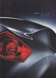 G37 Sedan brochure, 48 pages, Dutch language, 12/2008