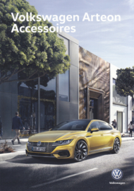 Arteon accessories brochure, A4-size, 4 pages, 2018, Dutch language