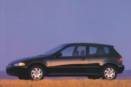 Civic Si, US postcard, continental size, 1993, # ZO313