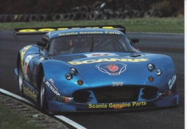 Cerbera Speed 12 race car, UK picture card, Issue 9, Number 20