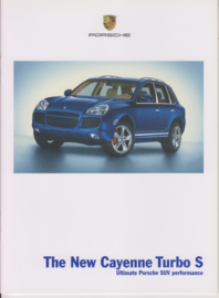 Cayenne Turbo S brochure 2006, 14 pages, WVK 413 423 06, USA, English