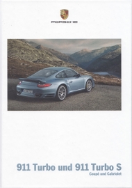 911 Turbo/Turbo S brochure, 118 pages, 11/2009, hard covers, German