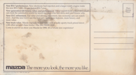Full range, 1984, US postcard, oblong card
