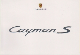 Cayman S intro brochure, 56 pages, 03/2005, German