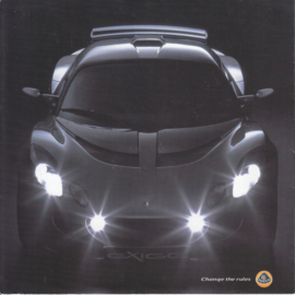 Exige & Elise/III S/111 R brochure, 12 pages, factory-issued, 4 languages