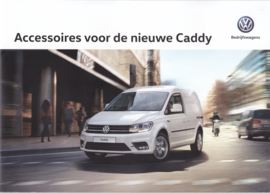 Caddy accessories brochure, A4-size, 20 pages, 02/2016, Dutch language