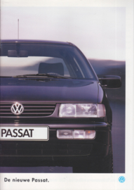 Passat Sedan new model brochure, 40 pages,  A4-size, Dutch language, 8/1993 (Belgium)