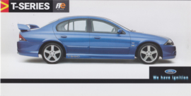 T-Series TS 50 III Sedan, oblong postcard, Australia, 2002