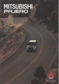 Pajero brochure, 32 pages + specs. , 8/1994, Dutch language (Belgium)