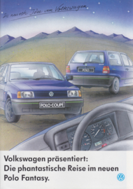 Polo Fantasy brochure, 8 pages,  A4-size, German language, 09/1992