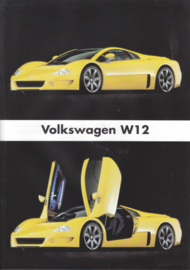 W12 sportswagen leaflet, A4-size, 2 pages, 02/1999, Dutch language