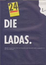 Program brochure, 16 pages, 9/1987, German language