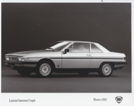 Lancia  Gamma Coupé - factory photo - Italy - 03/1983