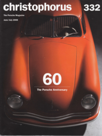 Porsche Christophorus # 332, 100 pages, issue 3/2008, English language